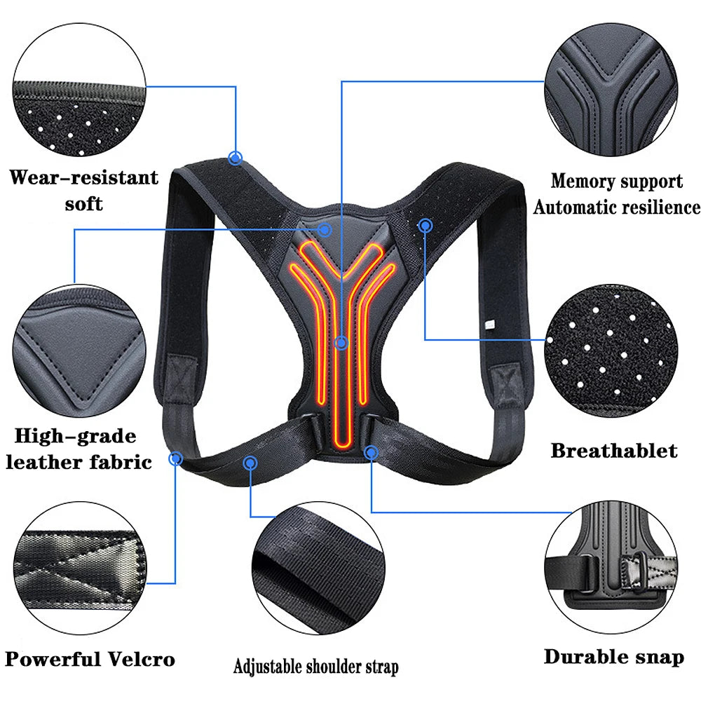 Adjustable Back Shoulder Posture Corrector