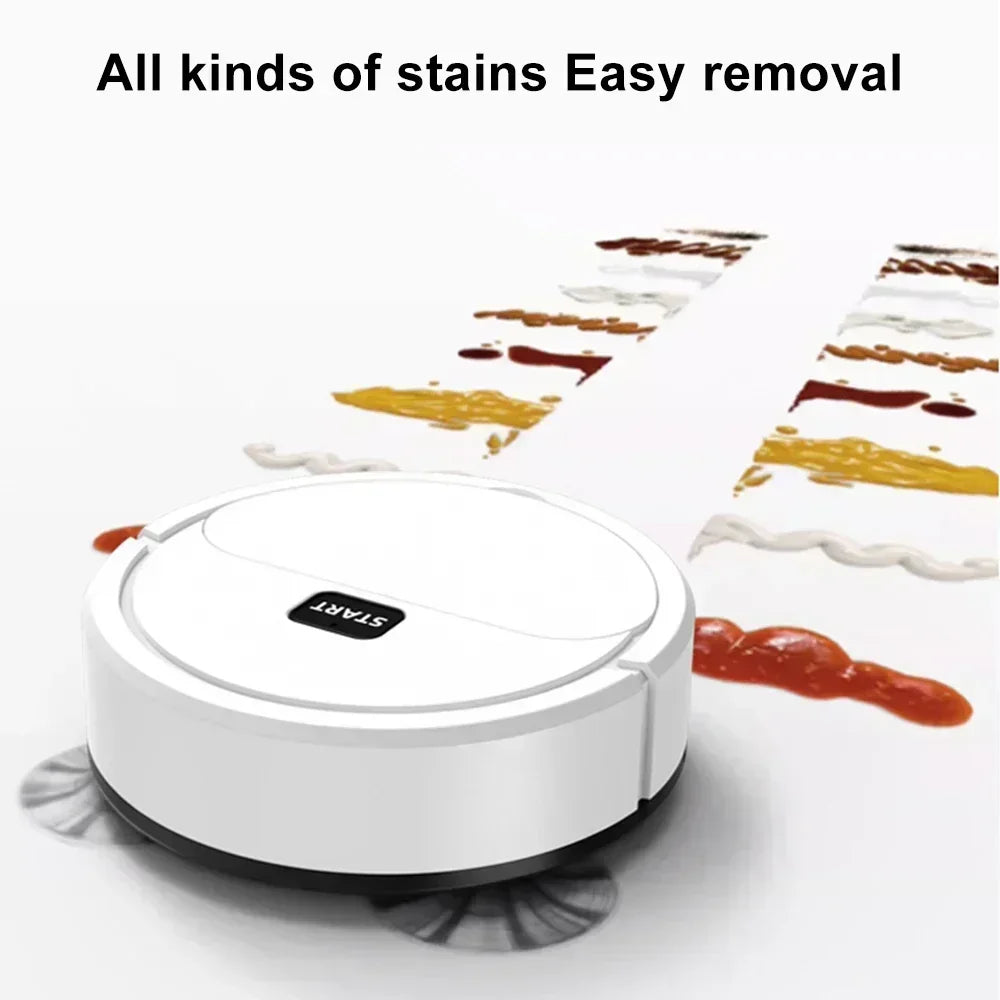 2024 Automatic Portable Mini Home Floor Robotic Vacuum Cleaner