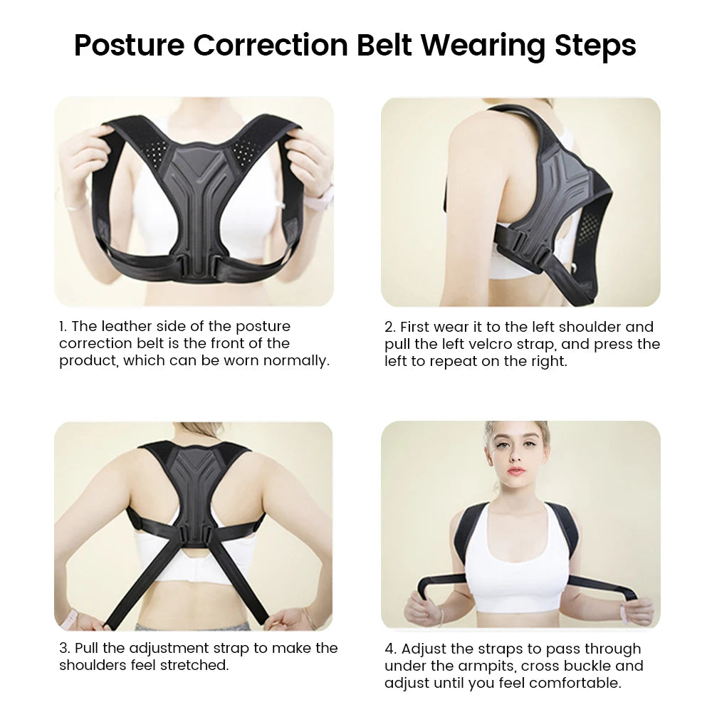 Adjustable Back Shoulder Posture Corrector