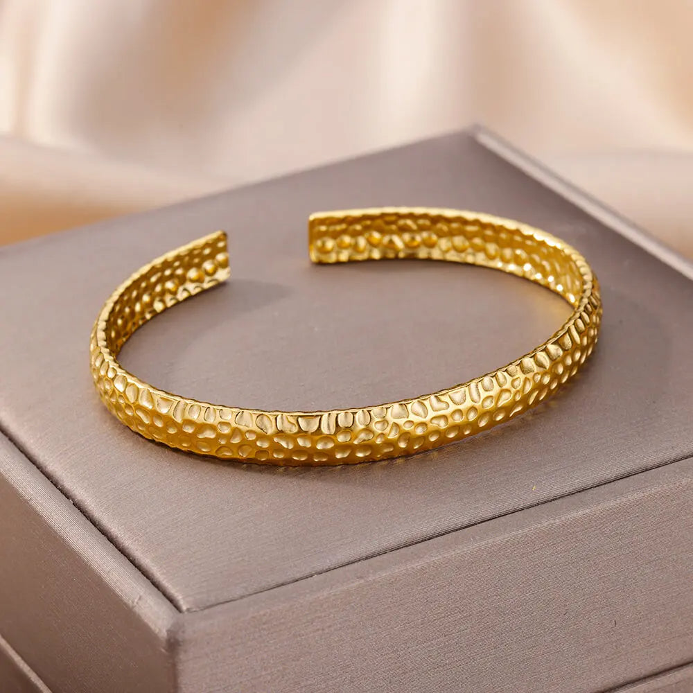 Vintage Snake Bangle Bracelet