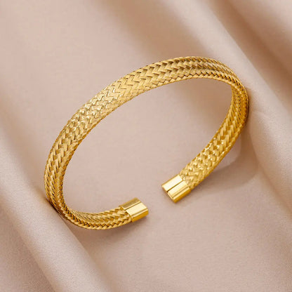 Vintage Snake Bangle Bracelet