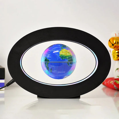 Floating LED Globe Decor