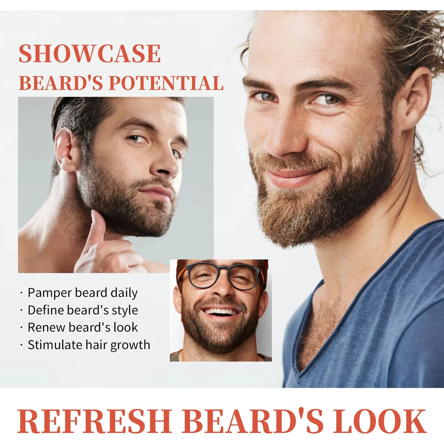 Beard Growth Roller Kit