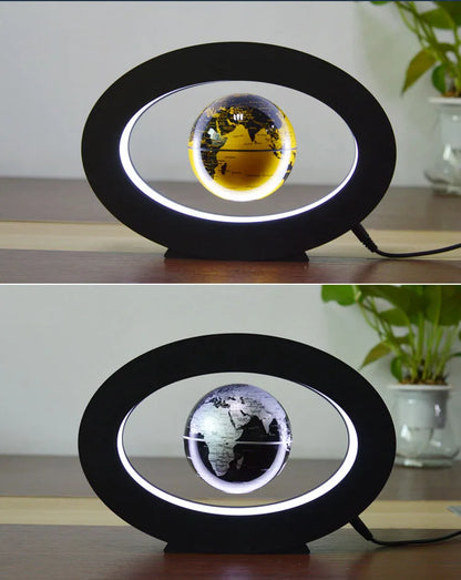 Floating LED Globe Decor