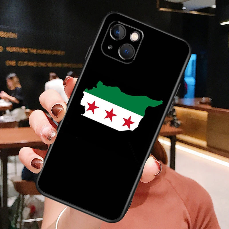 Syria Flag iPhone Case