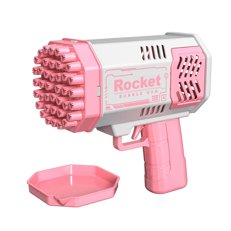 Rocket Bubble Blaster With LED Lights