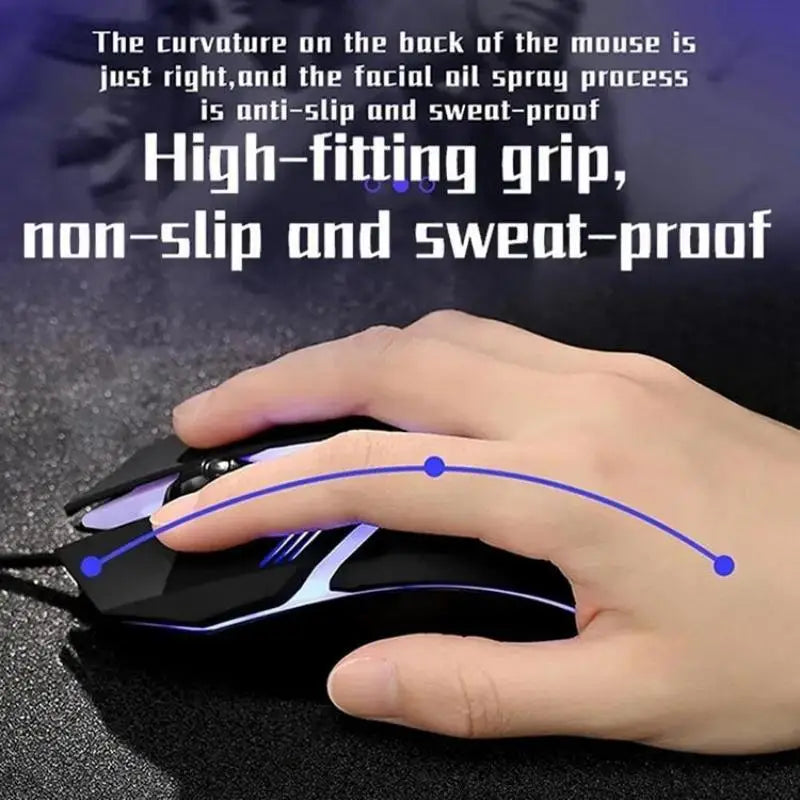 ErgoGlow Gaming Mouse