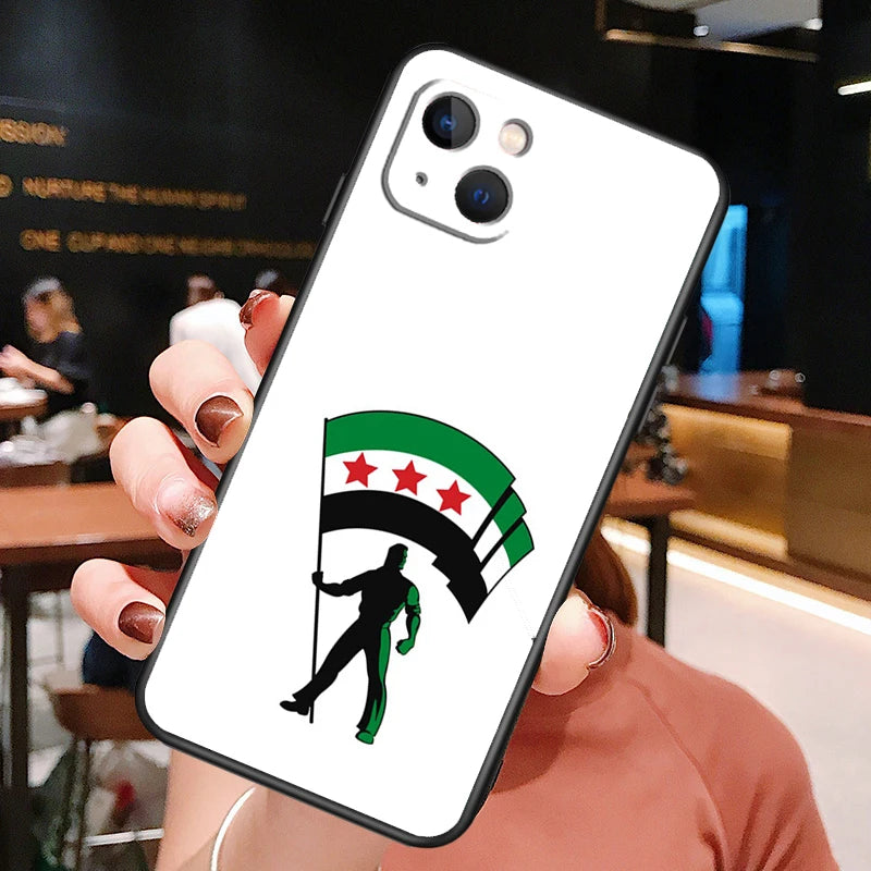 Syria Flag iPhone Case