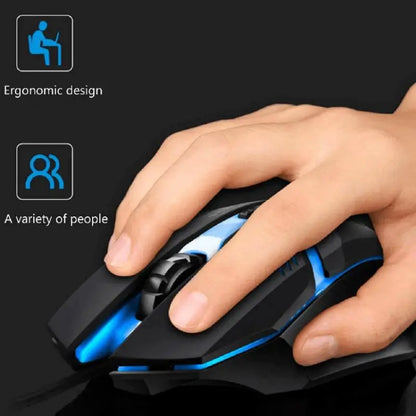 ErgoGlow Gaming Mouse